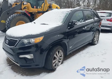 2012 Kia Sorento Sx V6 z USA, uszkodzony, nr VIN 5XYKWDA2XCG272889